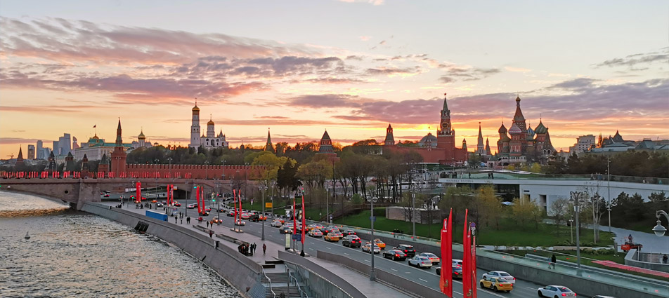 Bridge over the Moscow river