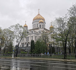 Temple of Christ The Savior. Moscow city tour.